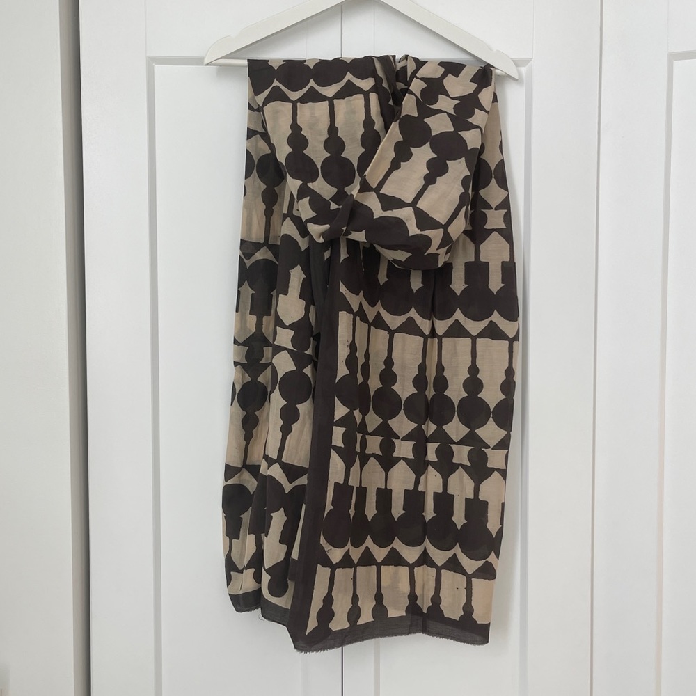 Rare Block Shop printed long scarf